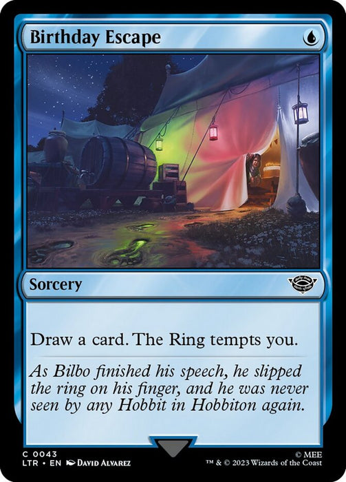 Birthday Escape (Foil)