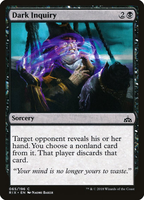 Dark Inquiry  (Foil)