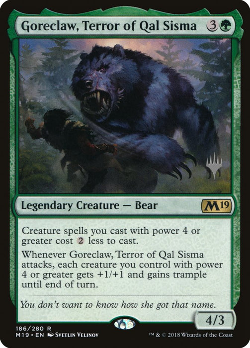 Goreclaw, Terror of Qal Sisma  - Legendary (Foil)