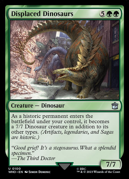 Displaced Dinosaurs (Foil)