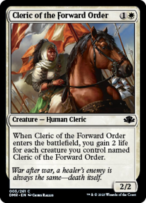 Cleric of the Forward Order (Foil)