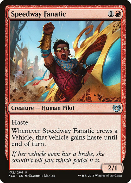 Speedway Fanatic  (Foil)