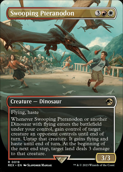 Swooping Pteranodon - Borderless (Foil)