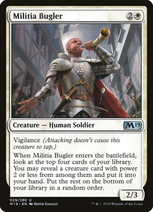 Militia Bugler  (Foil)