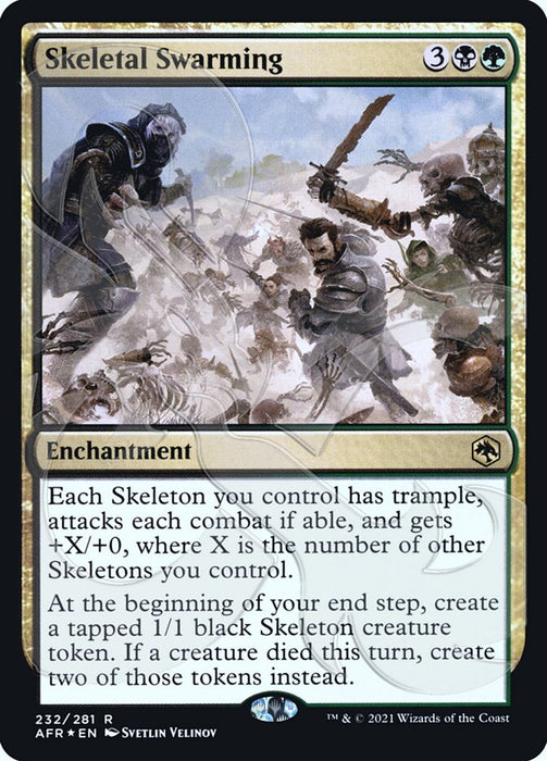 Skeletal Swarming  (Foil)