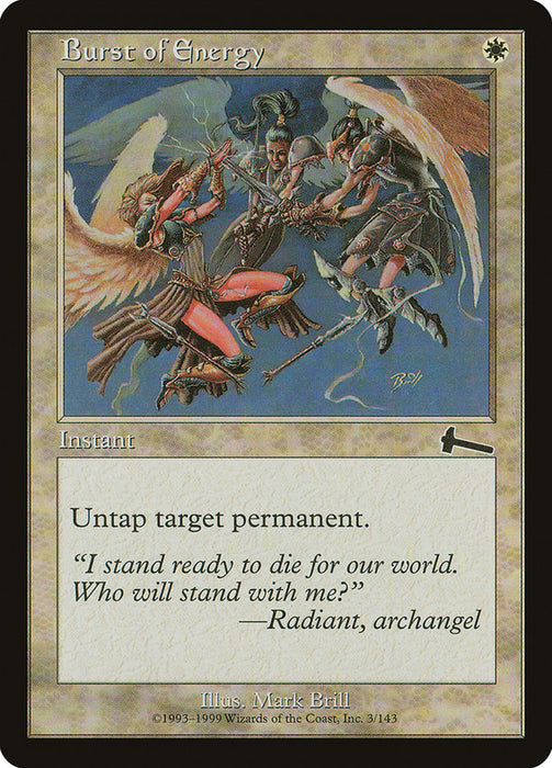 Burst of Energy  (Foil)