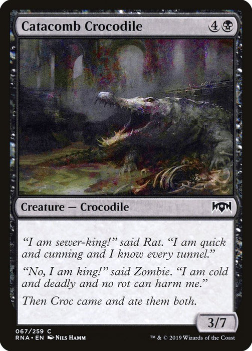 Catacomb Crocodile  (Foil)
