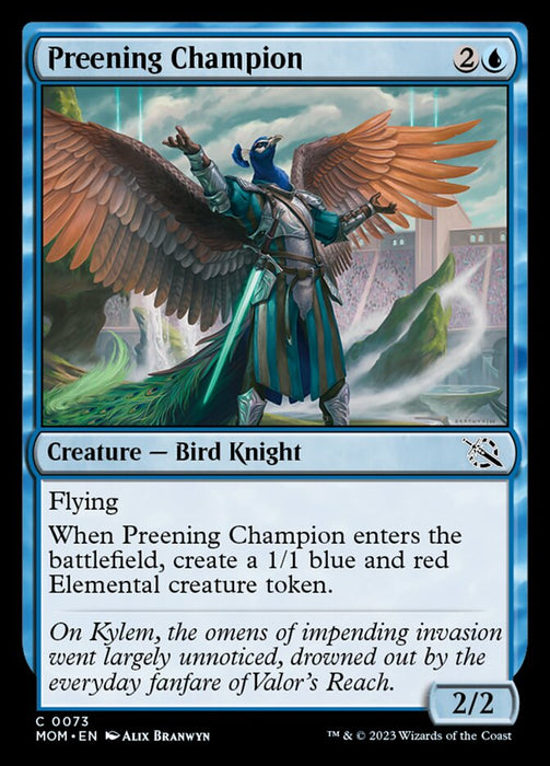 Preening Champion (Foil)
