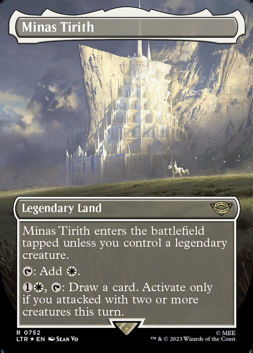 Minas Tirith - Borderless - Legendary (Foil)