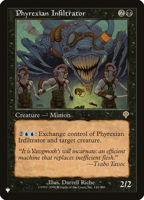 Phyrexian Infiltrator - Retro Frame