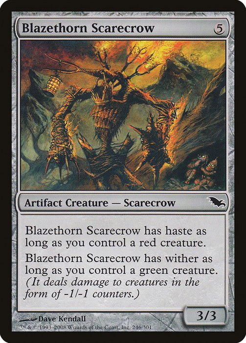 Blazethorn Scarecrow  (Foil)