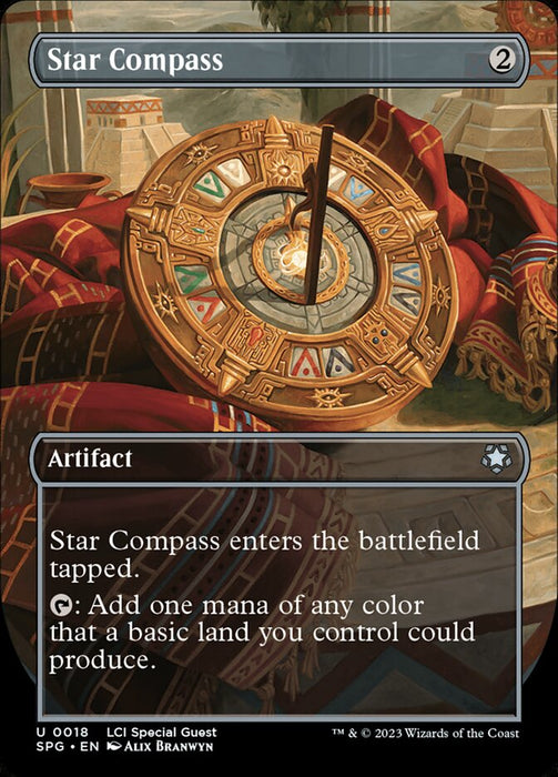 Star Compass - Borderless (Foil)