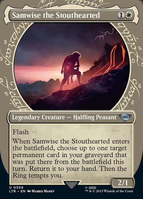 Samwise the Stouthearted - Borderless - Legendary- Showcase (Foil)