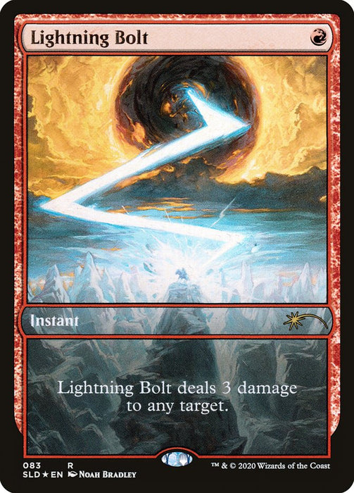 Lightning Bolt - Full Art - Inverted (Foil)