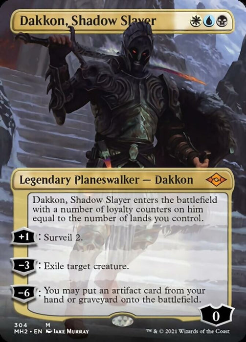 Dakkon, Shadow Slayer - Borderless