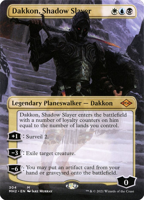 Dakkon, Shadow Slayer - Borderless  (Foil)