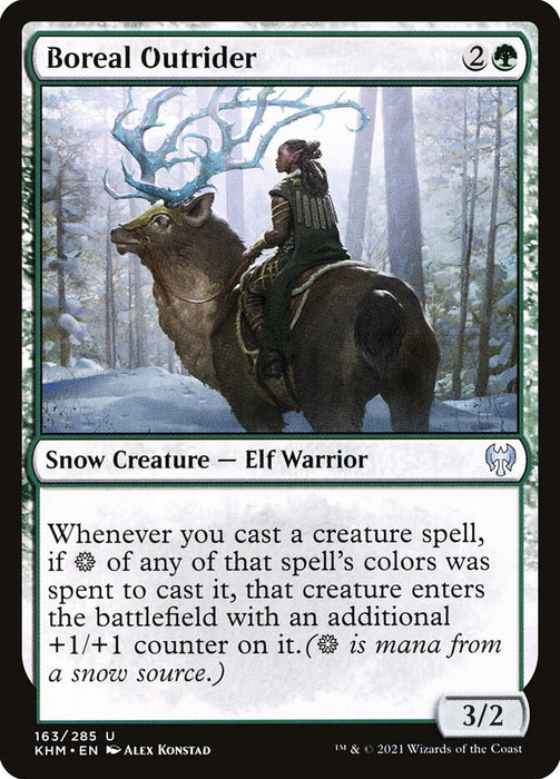 Boreal Outrider  - Snow (Foil)