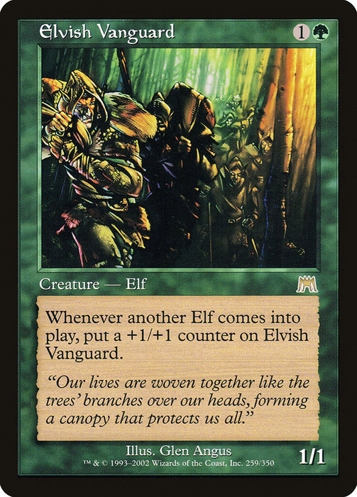 Elvish Vanguard  (Foil)
