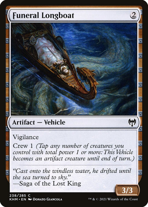 Funeral Longboat  (Foil)