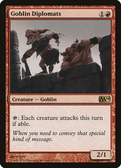 Goblin Diplomats  (Foil)