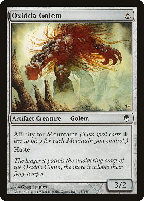 Oxidda Golem  (Foil)