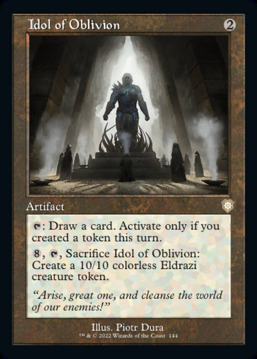 Idol of Oblivion - Retro Frame