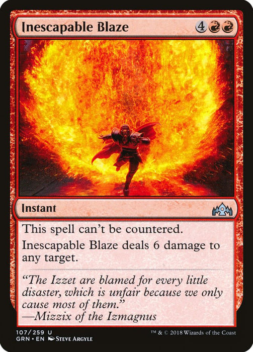 Inescapable Blaze  (Foil)
