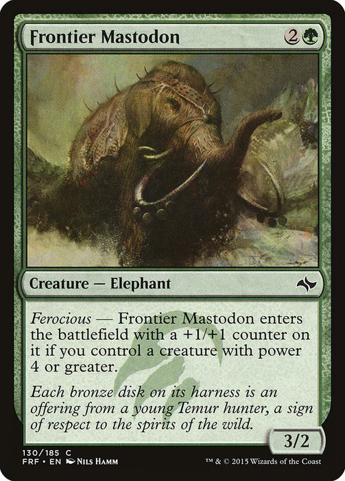 Frontier Mastodon  (Foil)