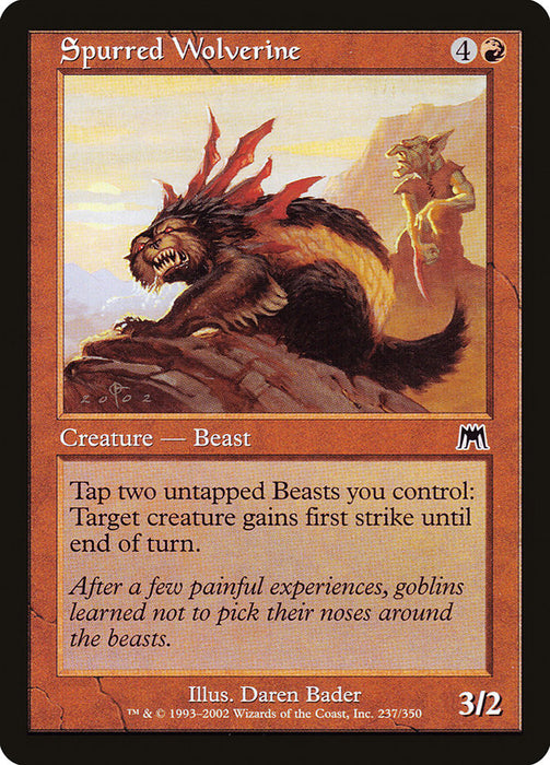 Spurred Wolverine  (Foil)