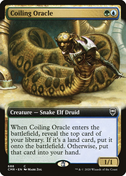 Coiling Oracle  - Extended Art (Foil)