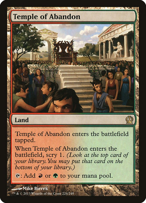 Temple of Abandon  (Foil)