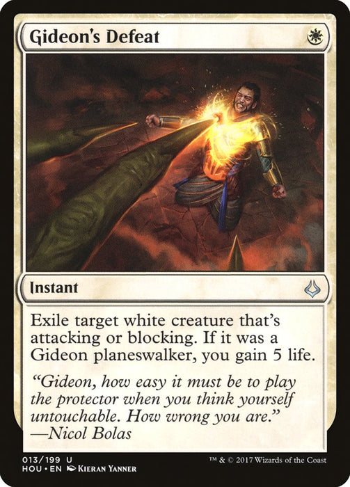 Gideon's Defeat  (Foil)