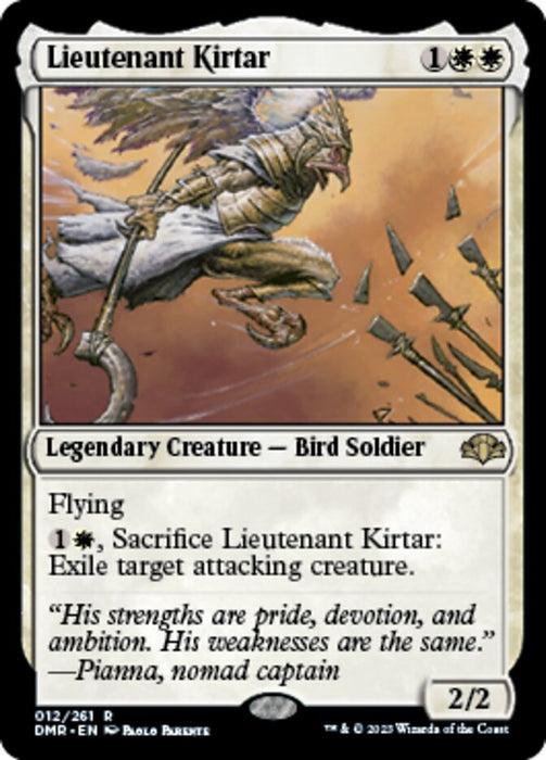 Lieutenant Kirtar - Legendary