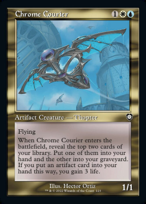 Chrome Courier - Retro Frame