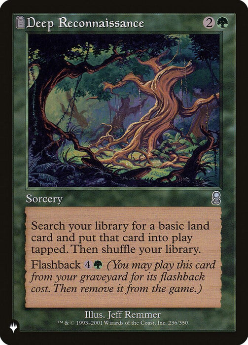 Deep Reconnaissance - Retro Frame - Tombstone