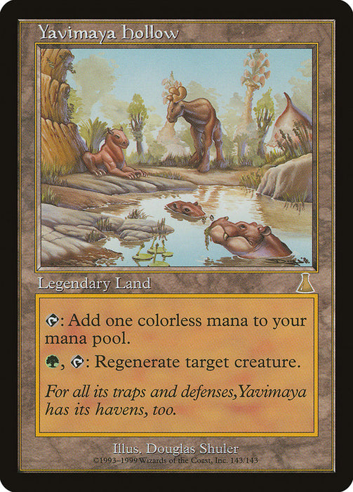 Yavimaya Hollow  (Foil)