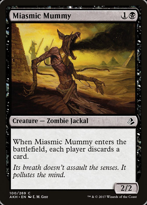Miasmic Mummy  (Foil)