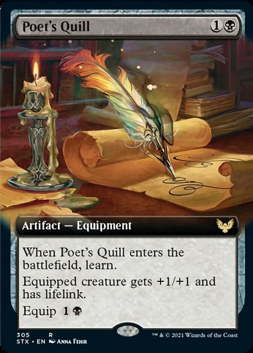 Poet's Quill  - Extended Art