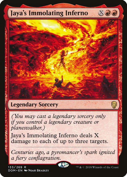 Jaya's Immolating Inferno - Legendary