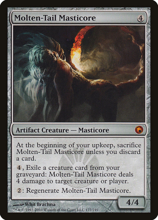 Molten-Tail Masticore  (Foil)