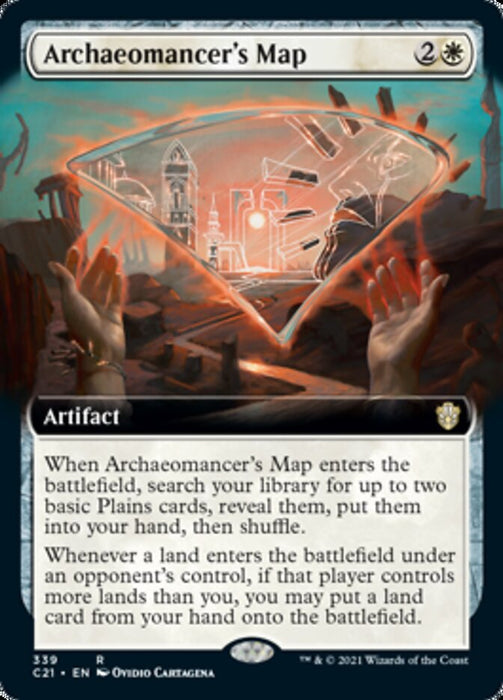 Archaeomancer's Map  - Extended Art