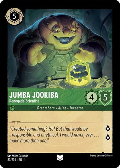 Jumba Jookiba - Renegade Scientist - Foil