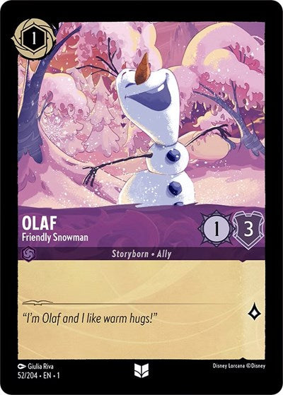 Olaf - Friendly Snowman - Foil