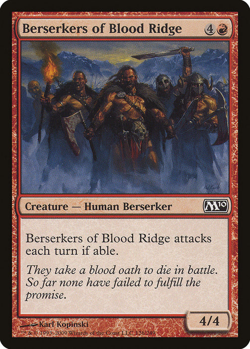 Berserkers of Blood Ridge  (Foil)