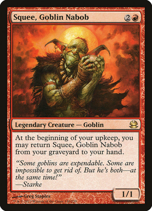 Squee, Goblin Nabob  (Foil)