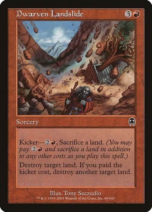 Dwarven Landslide  (Foil)