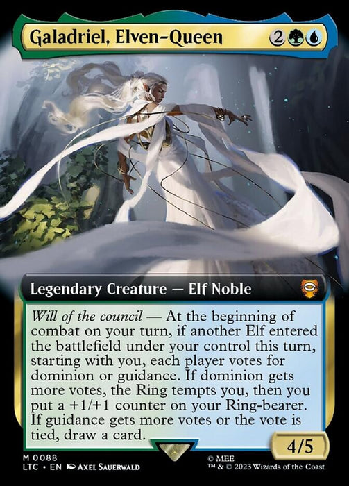 Galadriel, Elven-Queen - Legendary- Extended Art (Foil)