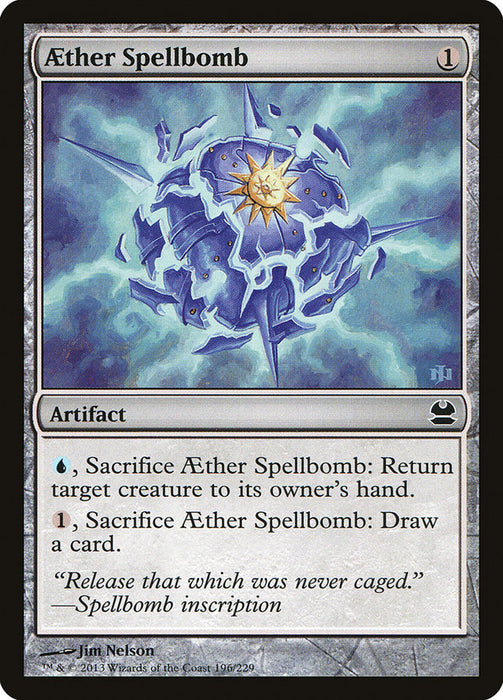 Aether Spellbomb  (Foil)