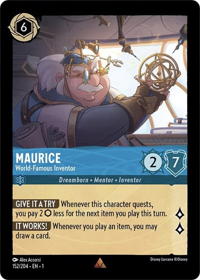 Maurice - World-Famous Inventor - Foil
