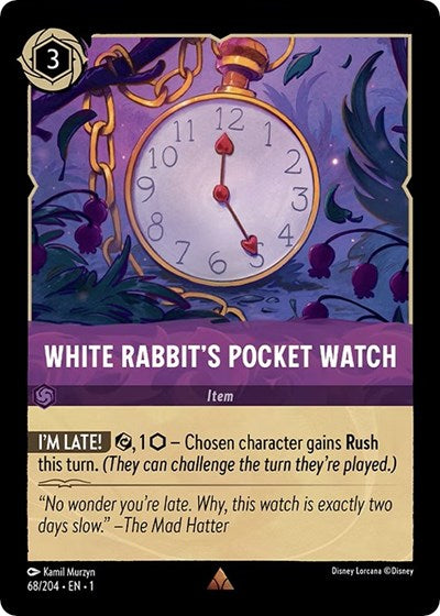 White Rabbit's Pocket Watch - Foil